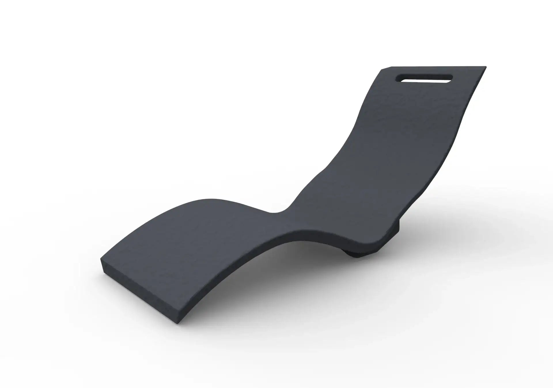 Chaise longue da bordo piscina e giardino modello Serendipity S010 Arkema Design in polietilene