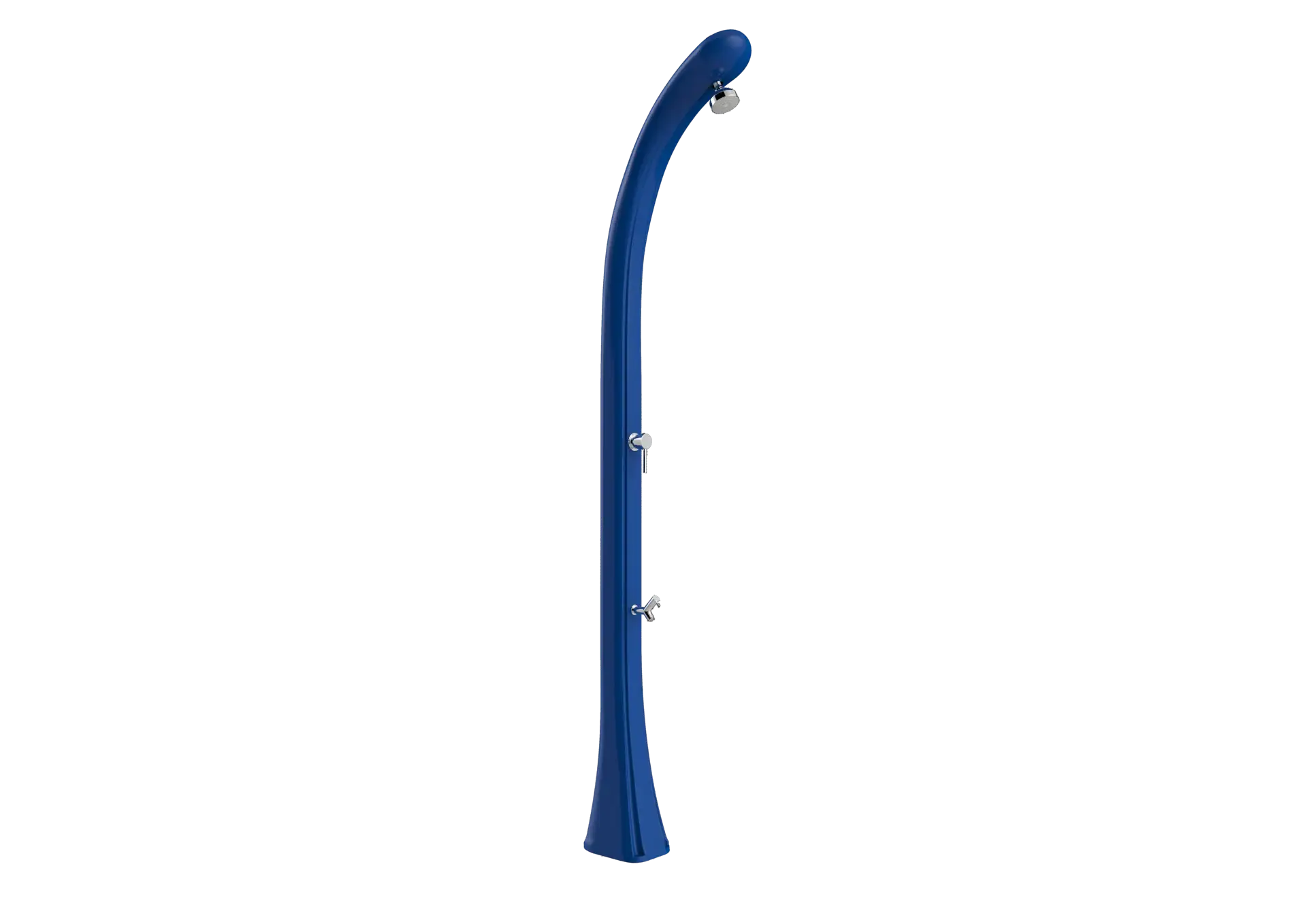 Doccia solare da bordo piscina e giardino modello Happy One F120 Arkema Design in polietilene capacità serbatoio da 20 litri