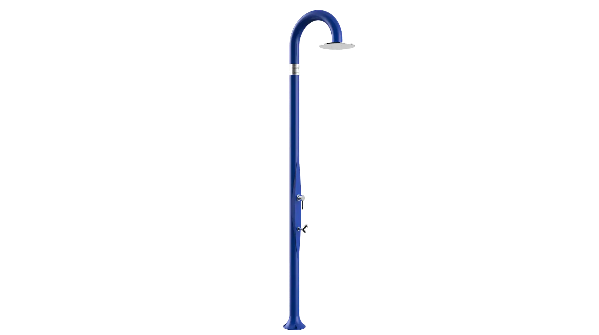 Doccia tradizionale da bordo piscina e giardino modello Funny Yin T325 Arkema Design in polietilene