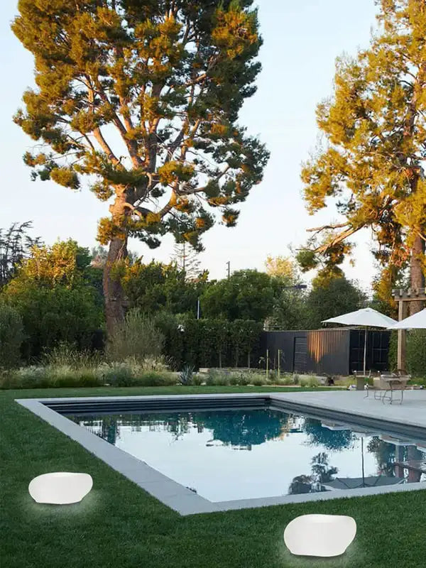 Completamento d'arredo luminoso LIGHT STONE L Polietilene HD | Arkema Design