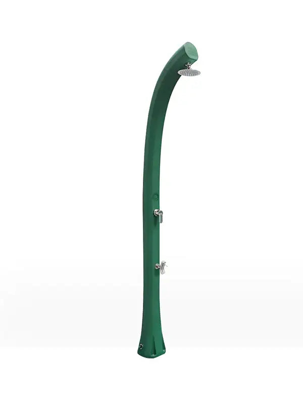 Doccia solare da bordo piscina e giardino modello New Happy H220 Arkema Design in polietilene capacità serbatoio 26 litri
