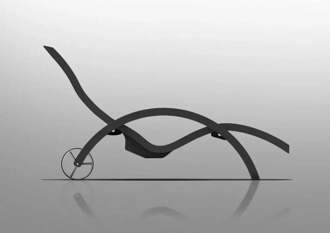 Serendipity Chaise Longue S110 con Supporto Polietiline HD | Chaise Longue
