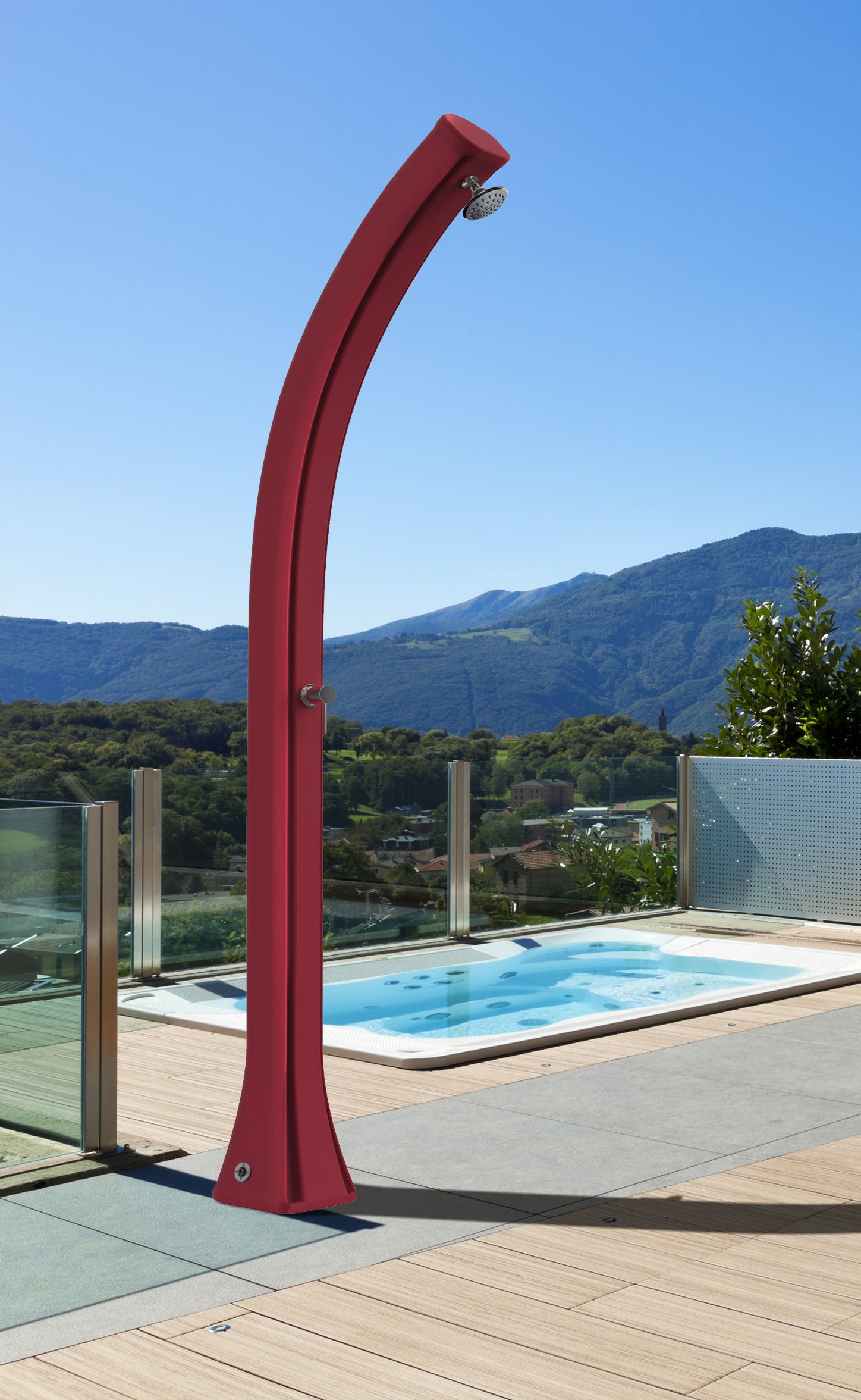 Arkema Happy XL H420 - Doccia Solare 35L Design Curvo