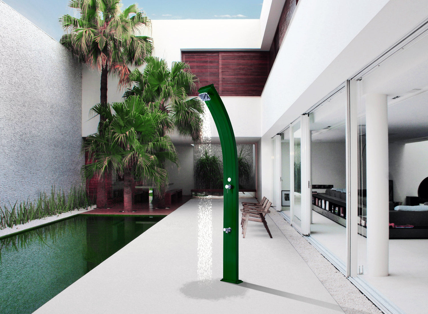 doccia solare tradizionale spring made in italy